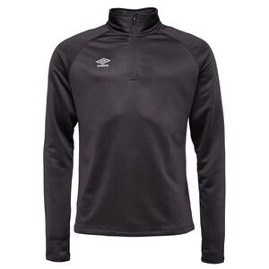Umbro TRAINING HALF ZIP TOP Férfi sportpóló, fekete, méret kép