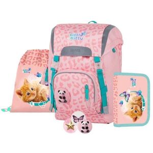 Oxybag SET SKY LITTLE KITTY Iskolai szett, rózsaszín, méret kép