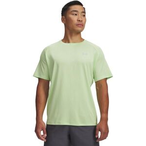 Under Armour TECH TEXTURED Férfi póló, világoszöld, méret kép