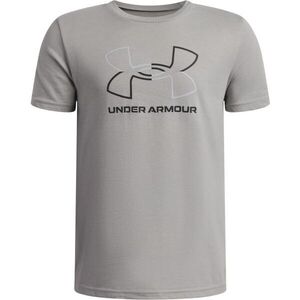 Under Armour GL FOUNDATION Fiú póló, szürke, méret kép