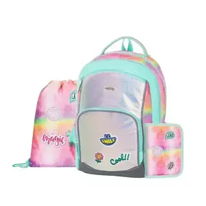 Oxybag DINO Iskolai szett, rózsaszín, méret kép