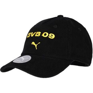 Puma BORUSSIA DRTMUND CULTURE CORDUROY CAP Baseball sapka, fekete, méret UNI kép