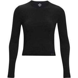 Under Armour RUSH SEAMLESS Női hosszú ujjú póló, fekete, méret L kép