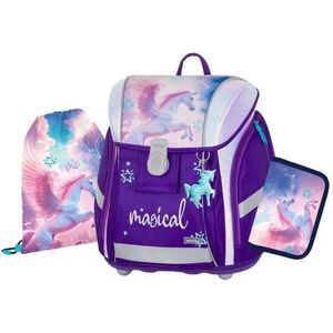 Oxybag SET PREMIUM LIGHT PEGAS MAGICAL Iskolai szett, lila, méret kép