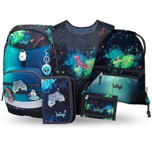 BAAGL 5 SET AIRY PLUS CHILL Iskolai szett, fekete, méret kép