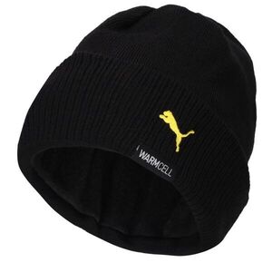 Puma BVB ESS BEANIE Unisex sapka, fekete, méret kép
