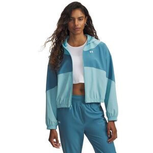 Under Armour RIVAL WOVEN Női könnyű dzseki, kék, méret kép