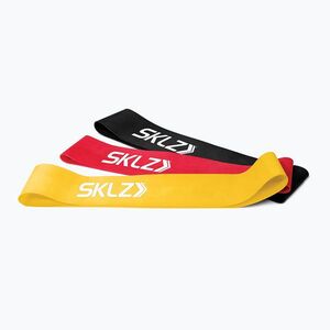 Gumik 3 db. SKLZ Mini szalagok többszínű 0500 (Mini Bands 0500) kép