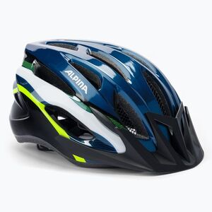 Kerékpáros sisak Alpina MTB 17 dark blue/neon (MTB 17 A9719381) kép