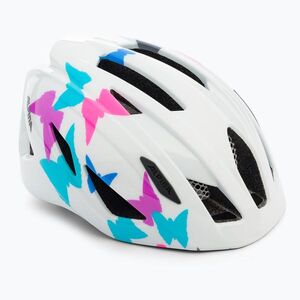 Gyermek kerékpáros sisak Alpina Pico pearlwhite butterflies gloss (Pico A9761110) kép