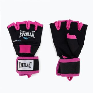 Női EVERLAST gél belső kesztyű fekete EV4355 (EV4355 BLK/PINK) kép