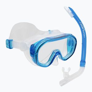 TUSA maszk + snorkel szett kék UC-0211PCP (Kleio Mini Fit UC-0211P) kép