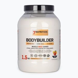 Gainer 7Nutrition Bodybuilder 1, 5kg eper-banán 7Nu000359 (Bodybuilder 7Nu000359) kép