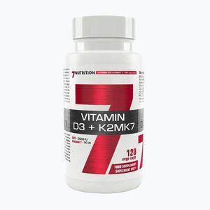 D3+K2 MK7 7Nutrition vitamin készlet 120 kapszula 7Nu000443 (D3+K2 MK7 7Nu000443) kép
