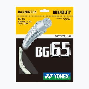 YONEX tollaslabda húr BG 65 készlet fehér (BG 65 Set NB65SW) kép