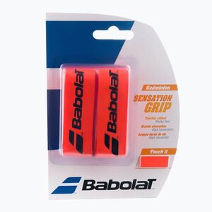 BABOLAT bad.Grip Sensation x2 piros 154941 Tollaslabda ütő dákó (Grip Sensation 670064) kép