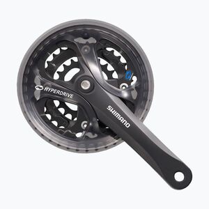 Shimano lengőkar 8/7rz 42/32/22T 170mm fekete FC-M361 (FC-M361 8rz EFCM361C222CL) kép