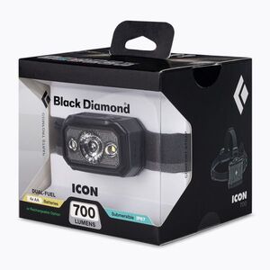 Black Diamond Icon 700 fejlámpa szürke BD620656540004ALL1 (Icon 700 BD6206540004ALL1) kép