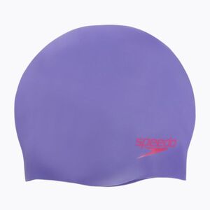 Speedo Plain Moulded szilikon gyermek úszósapka lila 68-70990d438 (Plain Moulded Silicone 8-70990D438) kép