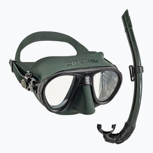 Búvárszett Cressi Calibro + Corsica maszk + snorkel zöld DS439850 (Calibro + Corsica DS439850) kép