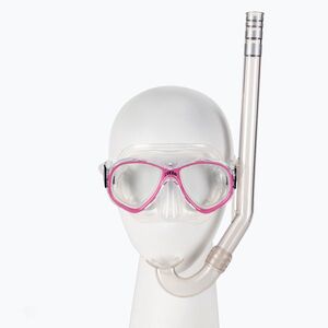 Cressi Perla Baby búvárszett maszk + snorkel rózsaszín DM101240 (Perla Jr + Minigringo DM101240) kép