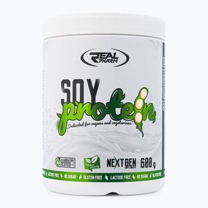 Whey Real Pharm szójafehérje 600g csokoládé 715340 (Soy Protein 715340) kép