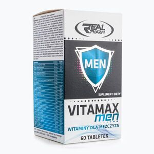 Férfi vitamin- és ásványi anyag komplex 60 tabletta Real Pharm Vitamax Men 707093 (Vitamax Men 707093) kép