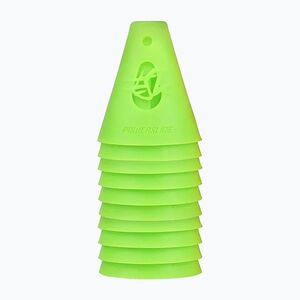 Powerslide kúpok 10-es csomag szlalom kúpok zöld 908009 (CONES 10-Pack 908009) kép