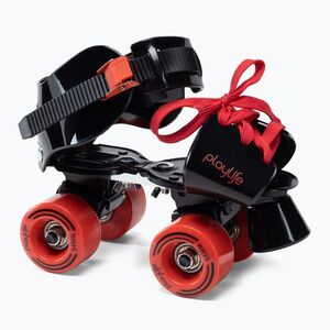 Playlife Sugar Rollerskates gyermek görkorcsolya fekete/piros 880179 (880179) kép