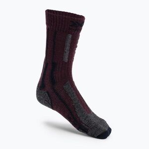Trekking zokni X-Socks Trek X Merino LT gesztenyebarna TS03S19U-R008 (XS-TS03S19U-R008) kép