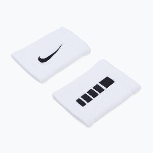 Nike Elite Doublewide karszalagok 2 db fehér N1006700-101 (Elite Doublewide Wristbands N1006700) kép