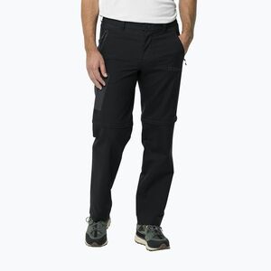 Férfi trekking nadrág Jack Wolfskin Active Track Zip Zip Off szürke 1508241 (Active Track Zip Off 1508241) kép