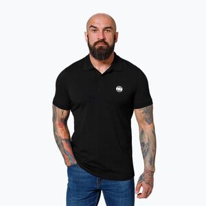 Férfi póló Pitbull West Coast Polo Jersey Small Logo black (Small Logo 243001900003) kép