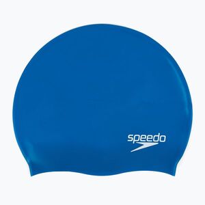 Speedo Plain Flat Silicone gyermek úszósapka kék 8-709931959 (Plain Flat Silicone 8-709931959) kép