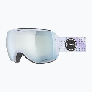 Női síszemüveg UVEX Downhill 2100 CV WE S2 arctic blue matt/tükörfehér/colorvision zöld (Downhill 2100 CV WE 55/0/392/4230) kép