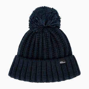 Női téli sapka Jack Wolfskin Highloft Knit Beanie éjszakai kék (Highloft Knit 1908012_1010) kép