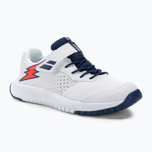 Babolat Pulsion All Court Kid teniszcipő fehér/állami kék (Pulsion All Court Kid 32S23518) kép