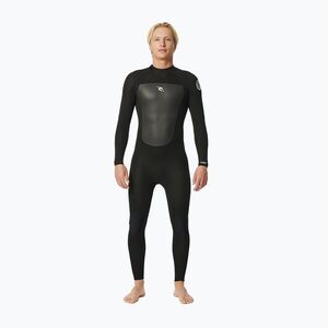 Rip Curl Omega 5/3 mm GB BZ Steamer fekete férfi búvárruha (Omega 5/3 mm Back Zip 15GMFS90) kép