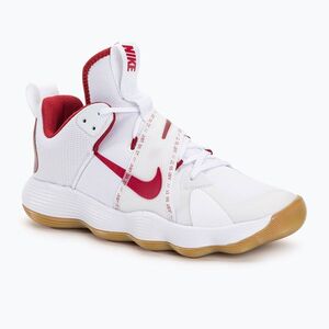 Férfi röplabdacipő Nike React Hyperset SE fehér/csapatbíbor fehér (React Hyperset SE DJ4473-101) kép