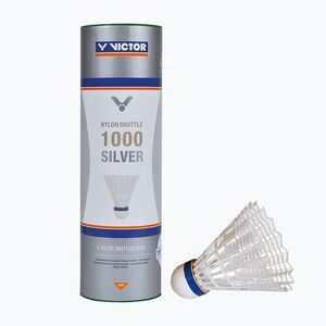 Tollaslabdák VICTOR Nylonshuttle 1000 medium white (Nylonshuttle 1000 100820) kép