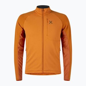 Férfi Montura Merano Maglia mandarino/tobacco melegítőfelső (Merano Maglia MMAP49X) kép