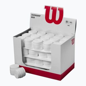 Wilson Pro Overgrip teniszütő burkolatok 60 db fehér. (Pro Overgrip WR8438201) kép