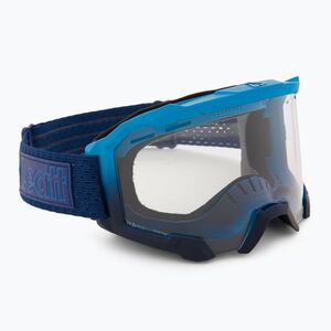 Kerékpáros szemüveg Leatt Velocity 4.0 MTB cyan/clear (Velocity 4.0 MTB 8024110210) kép
