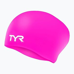 Úszósapka TYR Long Hair Wrinkle Free pink (Long Hair Wrinkle Free LCSJRL) kép