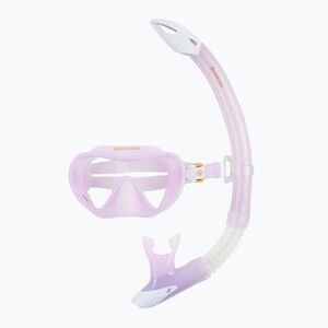 Snorkeling készlet Aqualung Combo Nabul maszk + pipa red/white (Combo Nabul SC4180509) kép