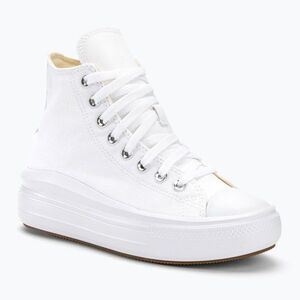 Converse női tornacipő Chuck Taylor All Star Move Platform Hi fehér/természetes elefántcsont/fekete (Chuck Taylor All Star Move Platform Hi 568498C) kép