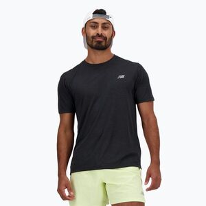 Férfi póló New Balance Athletics Run black (Athletics Run MT41253BK) kép