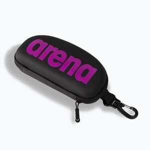 Arena úszószemüveg tok fekete/lila/fekete (Goggle Case 1E048/102) kép
