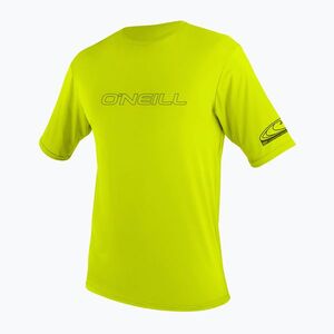 Férfi úszópóló O'Neill Basic Skins Sun Shirt lime (Basic Skins Sun Shirt 3402-187) kép