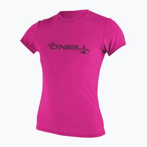 Női úszópóló O'Neill Basic Skins Sun Shirt fox pink (Basic Skins Sun Shirt 3547-173) kép